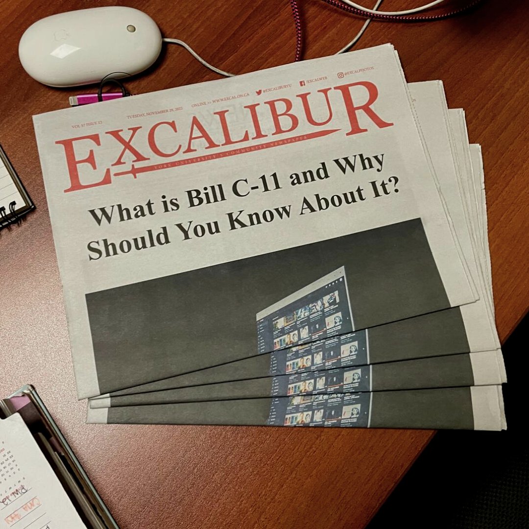 📣 For the first time since March 2020, Excalibur's print issue has returned!