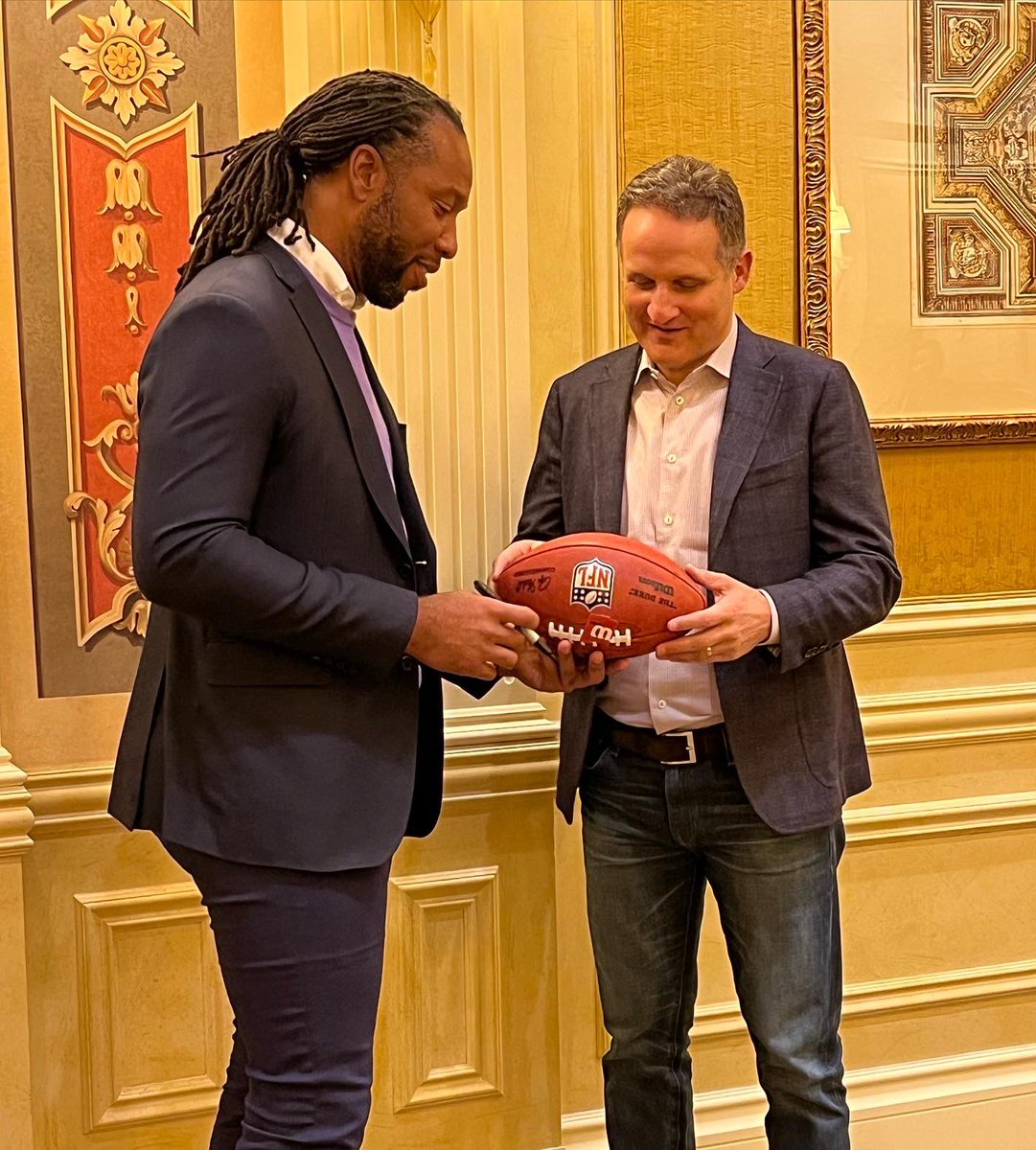 Larry Fitzgerald (@larryfitzgerald) on Twitter photo Great to see <a href="/aselipsky/">Adam Selipsky</a> during re:Invent, the <a href="/awscloud/">Amazon Web Services</a> convention in Las Vegas! Itโs incredible to see how AWS is working with the league to enhance player health and safety. Learn more here: aws.amazon.com/sports/nfl/ Great to see <a href="/aselipsky/">Adam Selipsky</a> during re:Invent, the <a href="/awscloud/">Amazon Web Services</a> convention in Las Vegas! Itโs incredible to see how AWS is working with the league to enhance player health and safety. Learn more here: aws.amazon.com/sports/nfl/