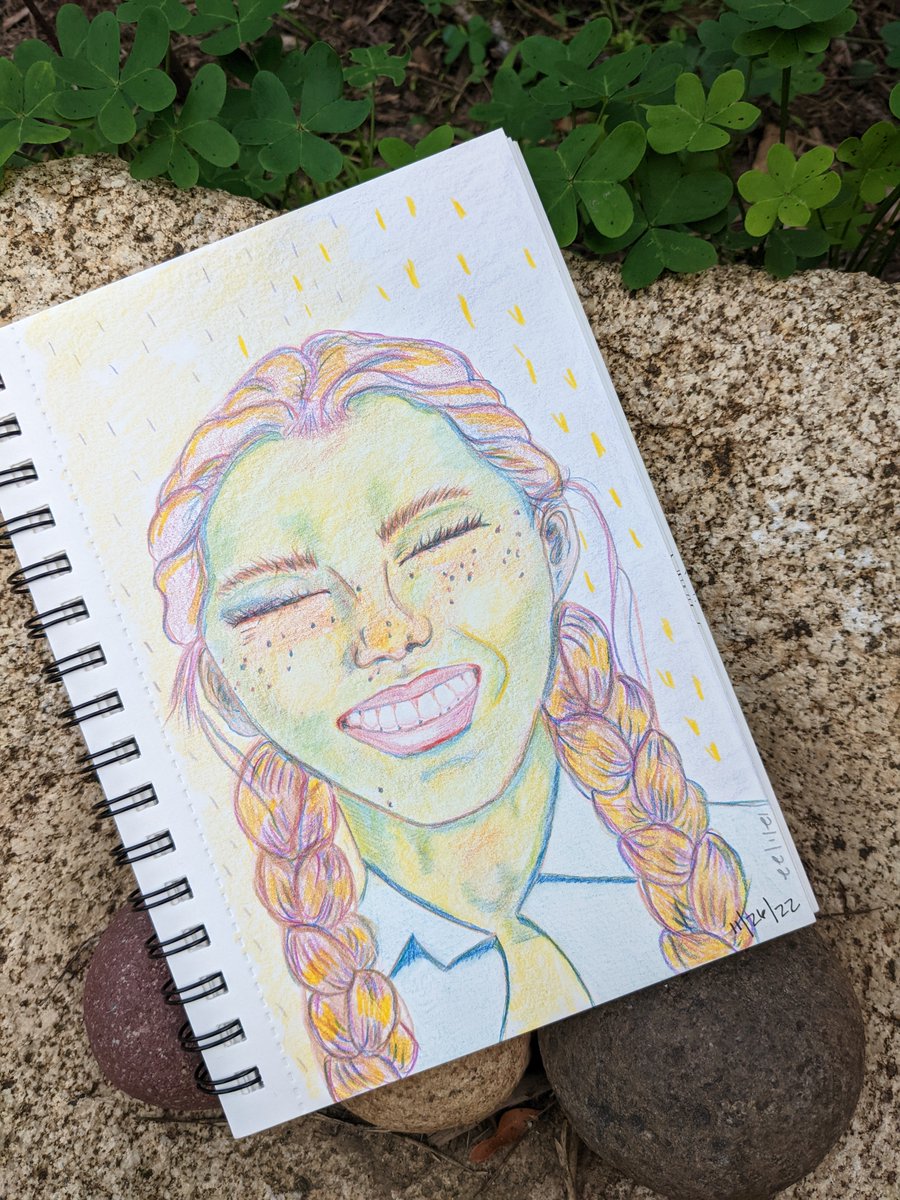 genmaicha's tweet photo. Vibrant Portraits with Colored Pencils--Domestika course for the win! https://t.co/TMF9DUB8zm
