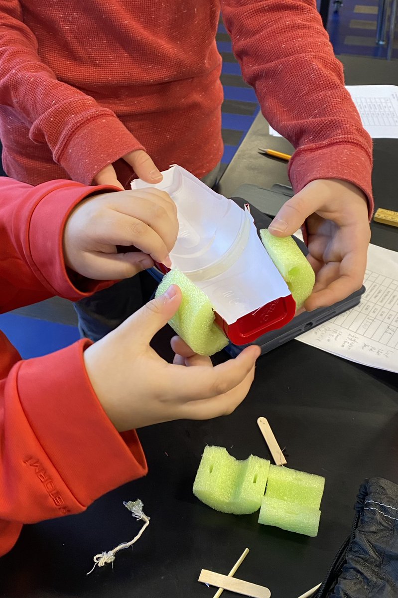 MrsGrenter's tweet photo. A day full of prototyping, problem solving, and innovative solutions. #7Thunder is getting ready to set sail in the High School pool on Monday! #STEMforAll #EbD #PBL @sphero @mtwpms https://t.co/aetfKbwlcI