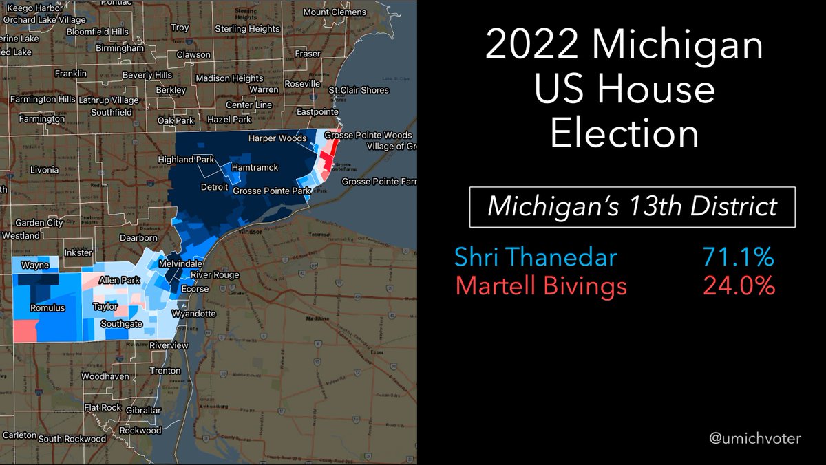 u〽️ichvoter 🏳️🌈 on Twitter: "Shri Thanedar was elected to the newly