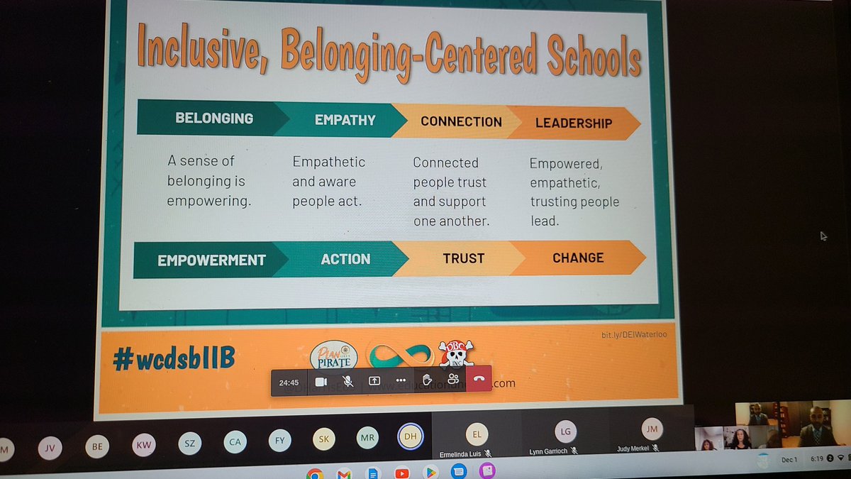 Hanging out with <a href="/DHarrisEdS/">Dawn M. Harris MEd, EdS</a> as she presents for <a href="/WCDSBequity/">WCDSB Equity, Diversity and Learning Committee</a> in Intentional Inclusion and Belonging.
#wcdsbIIB