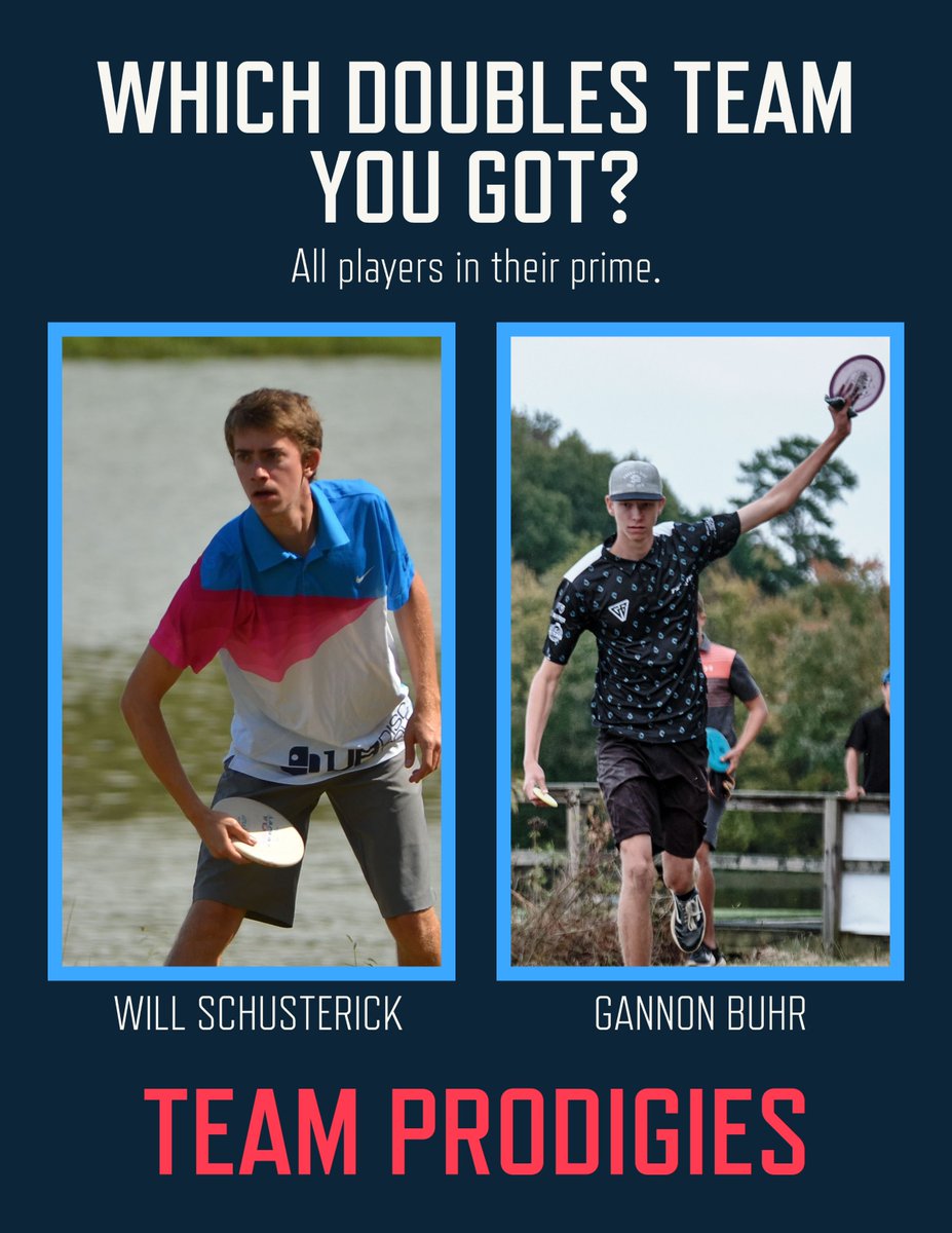 Disc Golf Pro Tour on Twitter "Which MPO doubles team would you choose?"