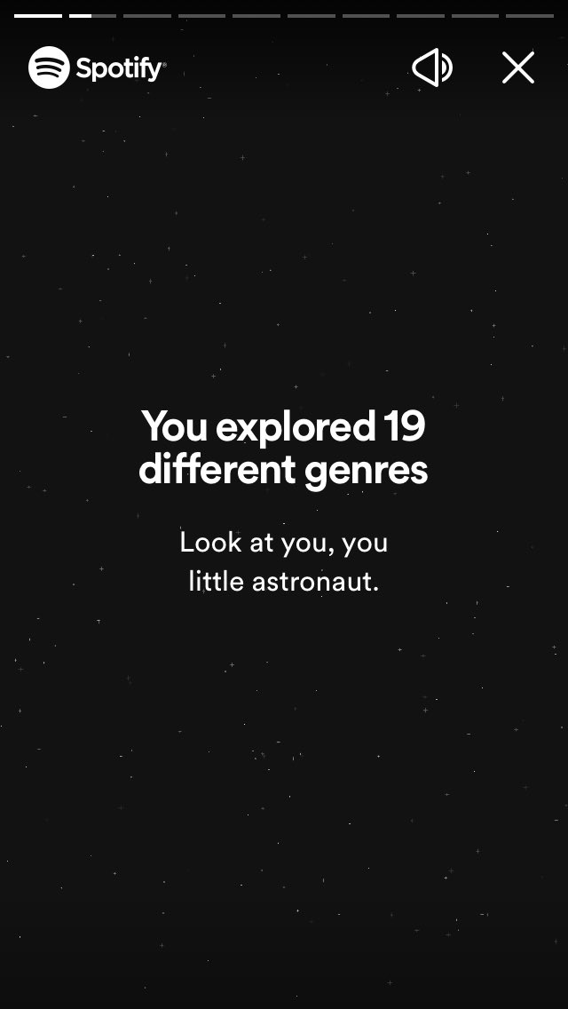 DE3P_TH0UGHT's tweet image. Spotify praising me and calling a little astronaut made me smile. Got me kicking my feet and shit. 😂