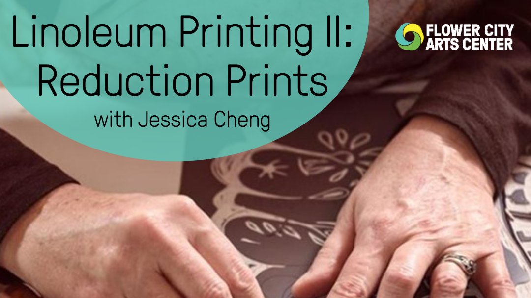 Intro to Linoleum Block Printing - The Flower City Arts Center
