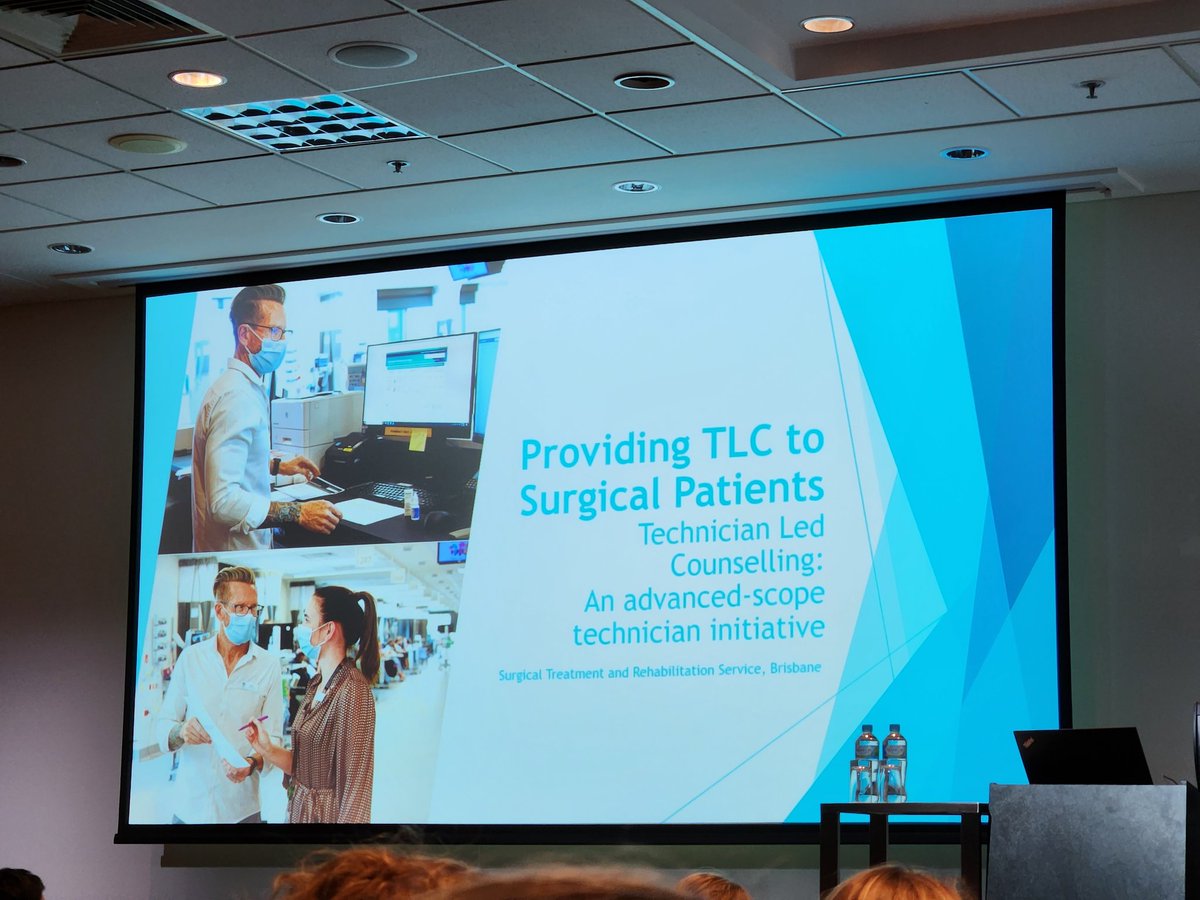 Pharmacy technicians education ophthalmology patients on discharge. A great example of pharmacy technicians working to their full scope of practice. #MM2022SHPA