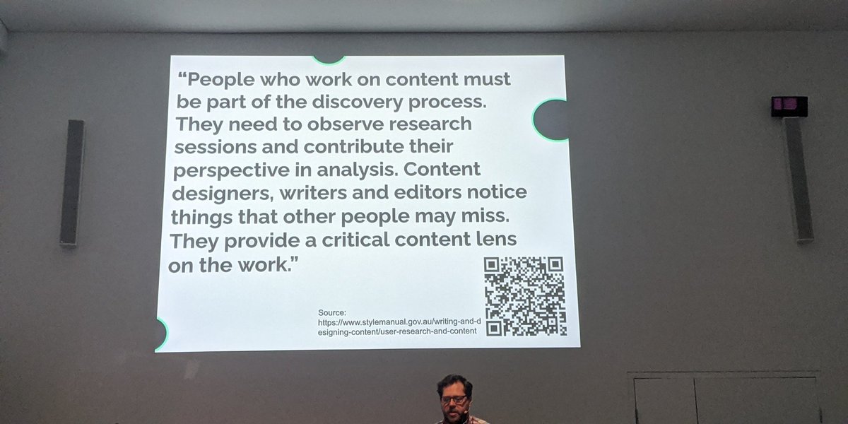 Loving this morning's focus on content &amp; UX research <a href="/pdstafford/">Patrick Stafford</a> #summit22