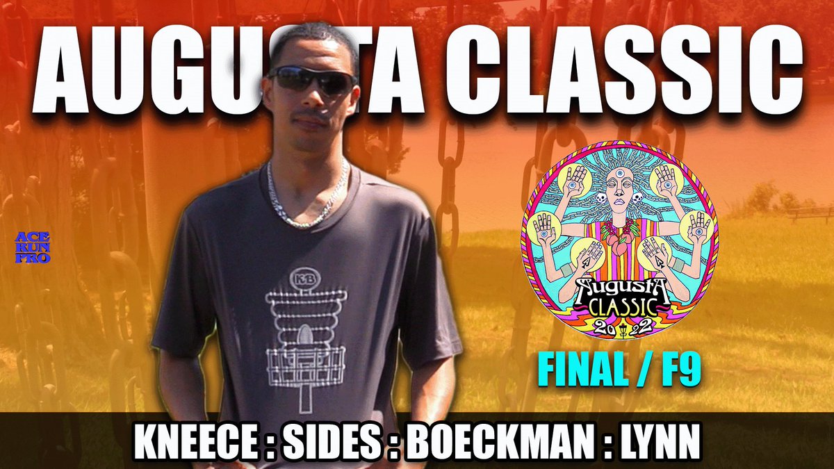 Acerunpro's tweet photo. Final round of the August Open is up. Can anyone catch Martin Kneece to close it out??? #aceeunpro #augusta #discgolf #frisbee #YOUTUBE #finals #discgolfing #discgolfaddict
https://t.co/giO8V6xFbN https://t.co/PO0MYodtCG