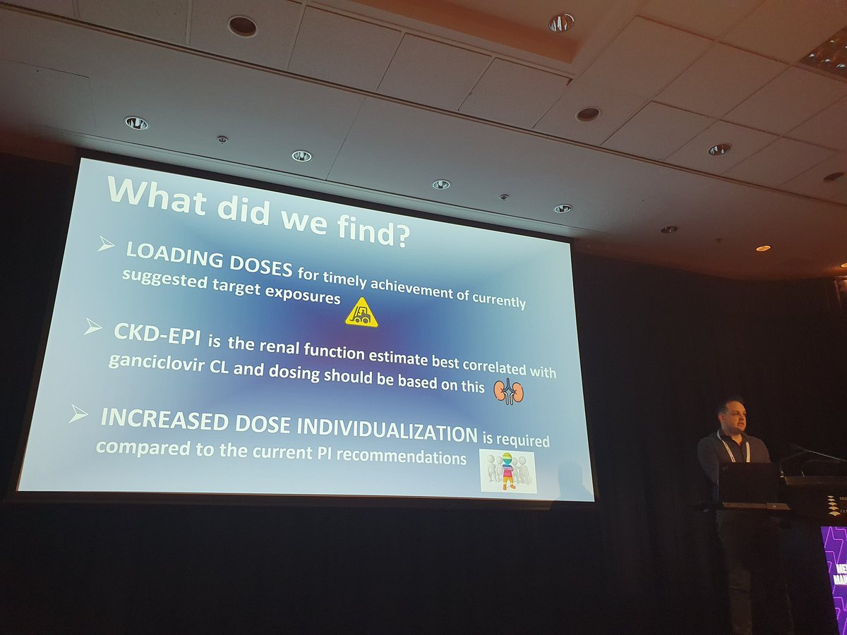 Interested in learning more about ganciclovir  pharmacokinetics? SA Pharmacy researcher <a href="/phillgrastim/">Philip Selby</a> is presenting some interesting research #MM2022SHPA poster 143 #SAPharmacyresearch