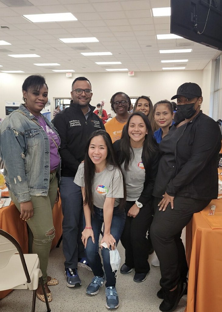 SishMannMD's tweet photo. Community outreach via the @UTHealthHouston booth at the #stompoutstroke event yesterday. Was so fun teaching local Houstonians about stroke risk factors. Huge thanks to our amazing UT ultrasonographers who did nearly 70 carotid US screenings in 3 hours! @UTHoustonStroke https://t.co/LOKWLjmjIi