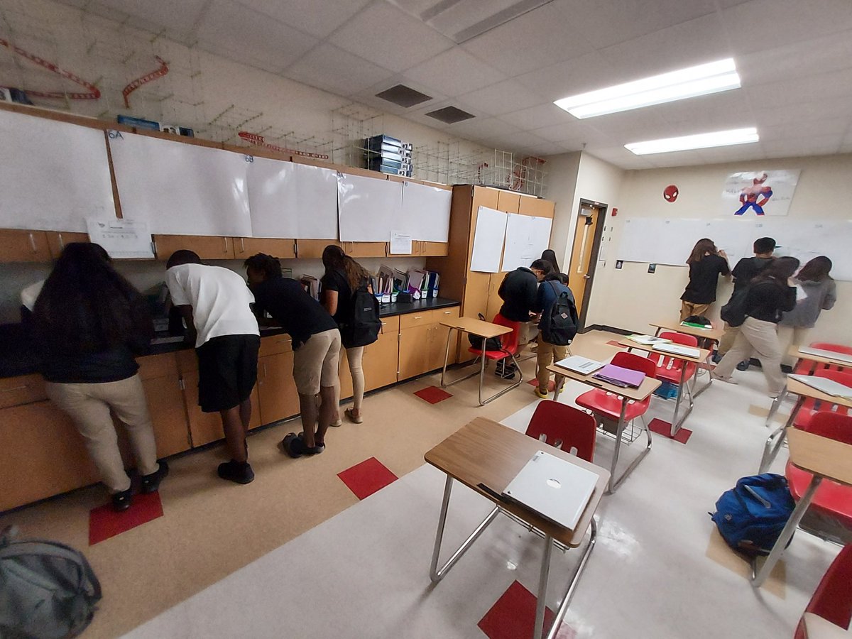 MisterWippel's tweet photo. Wild Pokemon appeared in my classroom! Students needed to solve each inequality, then graph on a number line to "catch" them. Then, they looked for their answers somewhere around the room to catch their next Pokemon! @IMS_Indians @collierschools https://t.co/CNl6nbgWCa