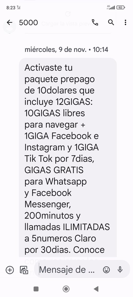 MarCOrreista's tweet photo. @ClaroEcua @Arcotel_ec @DEFENSORIAEC @OficinaConsumid @CNNEE @oea @el_pais @ecuavisa @AsambleaEcuador @AsambleaCGCDHCI @cidh CLARO SIGUE EL ROBO, SIN QUE NADIE HAGA ALGO. QUE IMPOTENCIA. CADA MES PARA ESTOS, LOS 30 DIAS DE SU PUBLICIDAD ENGAÑOSA, SON 20 Y PUNTO. https://t.co/FoibZY8Dwk