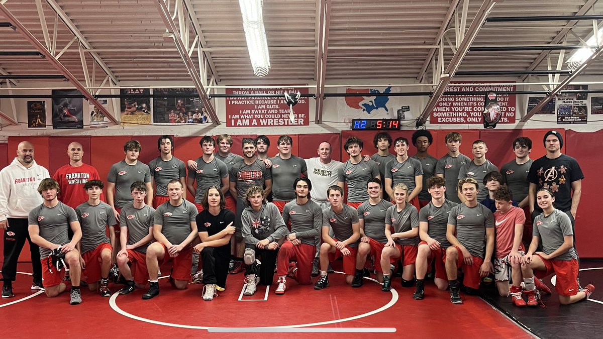 πΊπΈ Frankton Wrestling πΊπΈ (@fhs_wrestling_) on Twitter photo Great opportunity to get better today with Manchester University Coach <a href="/HARDMAN142/">Josh Hardman</a> & <a href="/ManchesterWR/">Manchester Wrestling</a>. It was a pleasure to have him in the room visiting with our team today!! <a href="/FranktonAthleti/">Frankton Athletics</a> Great opportunity to get better today with Manchester University Coach <a href="/HARDMAN142/">Josh Hardman</a> & <a href="/ManchesterWR/">Manchester Wrestling</a>. It was a pleasure to have him in the room visiting with our team today!! <a href="/FranktonAthleti/">Frankton Athletics</a>