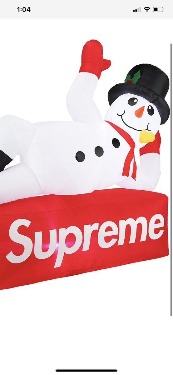 Mustangman8793's tweet image. MINI TO FILL MAIN 100%

SUPREME  FIRE 
INFLATABLE SNOWMAN
Chicago BOGO TEE
Cookie Jar 
Jordan 1 L&amp;amp;F  6.5 GS/Y

$13 X 10 

5 Winners EACH GET A MAIN !!
Join up or please retweet 
Thanks 
Cheap way to get you some SUPREME FIRE 🔥 !!