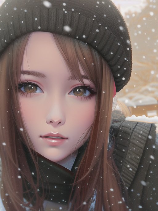 KITAxERI's tweet image. AI処理だとニット帽になっちゃった⛄️

『どーでも良いけど自撮りあげると息吹き返すよね君』ってセリフ、脳内再生してくださいʬʬʬ 

ニット系生地は肌あたりが苦手で持ってないなぁ〜、ウール苦手…❄︎