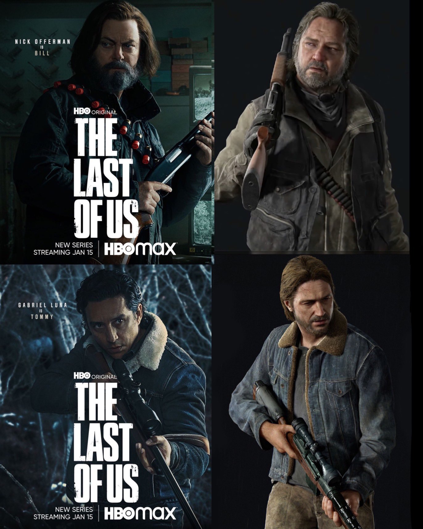 The Last of Us News on X: Nick Offerman – Bill Gabriel Luna