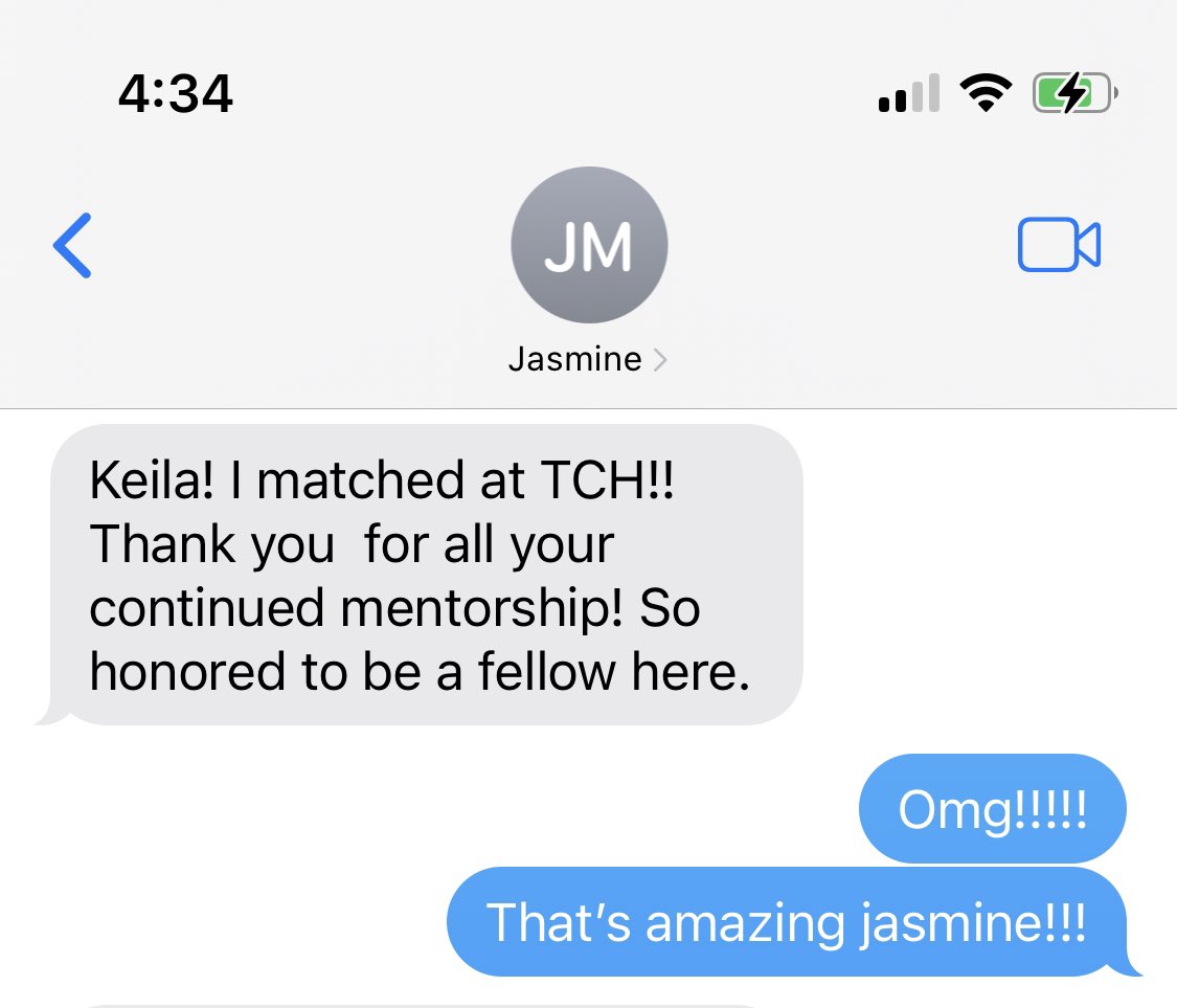 DrKeilaLopez's tweet image. It’s an incredible feeling to be able to mentor talented URMs through med school and residency…but when they contact you on #MatchDay2022 to tell you they matched into your subspecialty…at your institution…it’s beyond amazing!! Felicidades Carlos and Jasmine! @TCHheartcenter