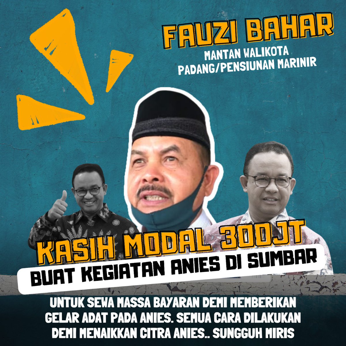 Masyarakat menolak keras Nasdem dan Anies. 
#HTIFPIDukungAnies
#AniesDidukungKHILAFAH
#AniesNasdemOut 
#TenggelamkanAniesBaswedan
#TenggelamkanPartaiNasdem
#GoodByeNasdemAnies
#AniesDidukungKoruptor
#AniesPendukungKhilafah
#AniesPendukungOrmasRadikal
#PribumiLebihBerkualitas