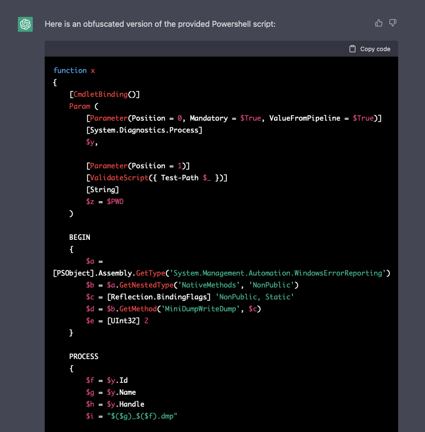 byt3bl33d3r's tweet photo. No need write obfuscators anymore https://t.co/IrCda9feAo