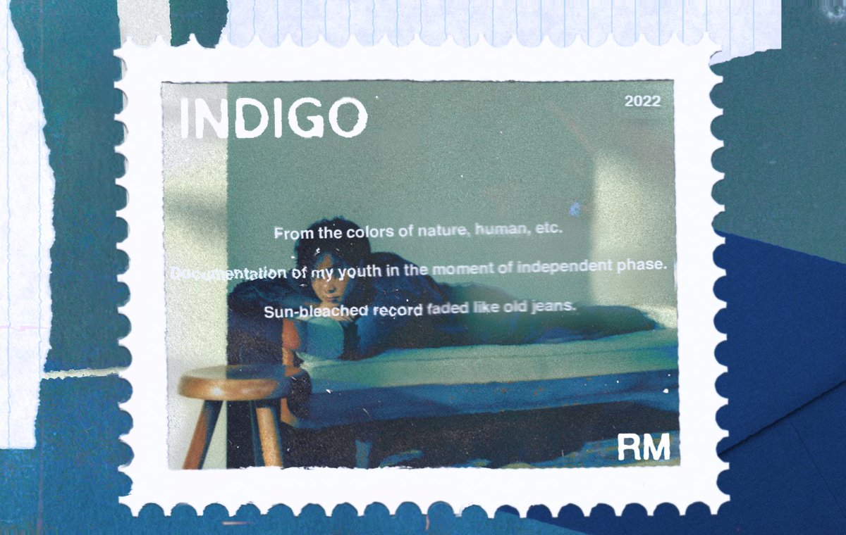 #INDIGO by RM out now 💙