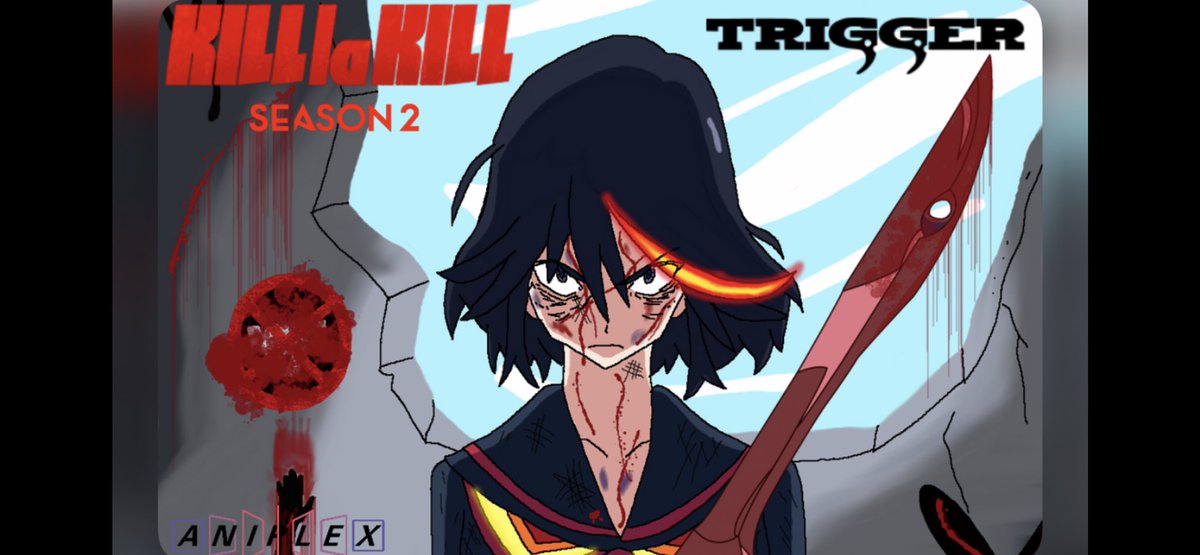 Johnnyj67082381's tweet photo. Hopefully Kill la Kill Gets a Second season and Mobile Game in 2023 or 2024 #Anime #killlalkill #Manga https://t.co/6igyDOlb61
