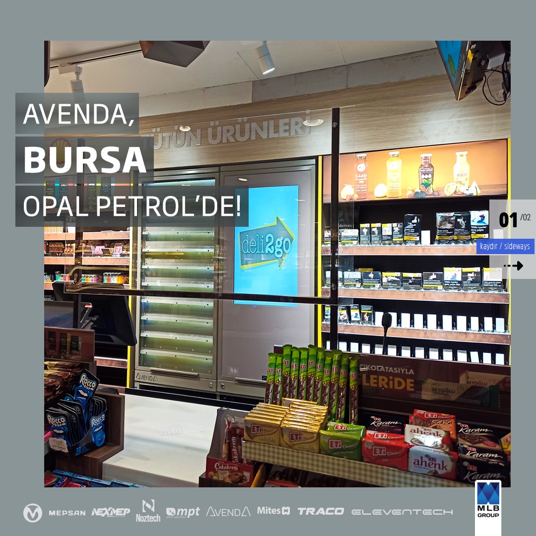 Avendatr's tweet photo. Avenda, Bursa'da bulunan Opal Petrol Shell marketine Avenda Novus Sigara Otomatı kurulum işlemlerini başarılı bir şekilde tamamladı.

#avenda #vendingmachine #mlbgroup #otomat #otomasyon https://t.co/5A340cLFAZ