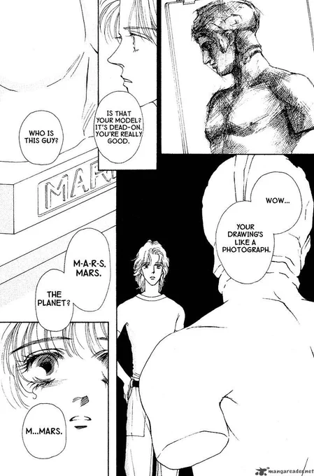 so im rereading the manga mars (it's one of my all time favorites) and this sequence made me think of the blood sweat + tears mv 