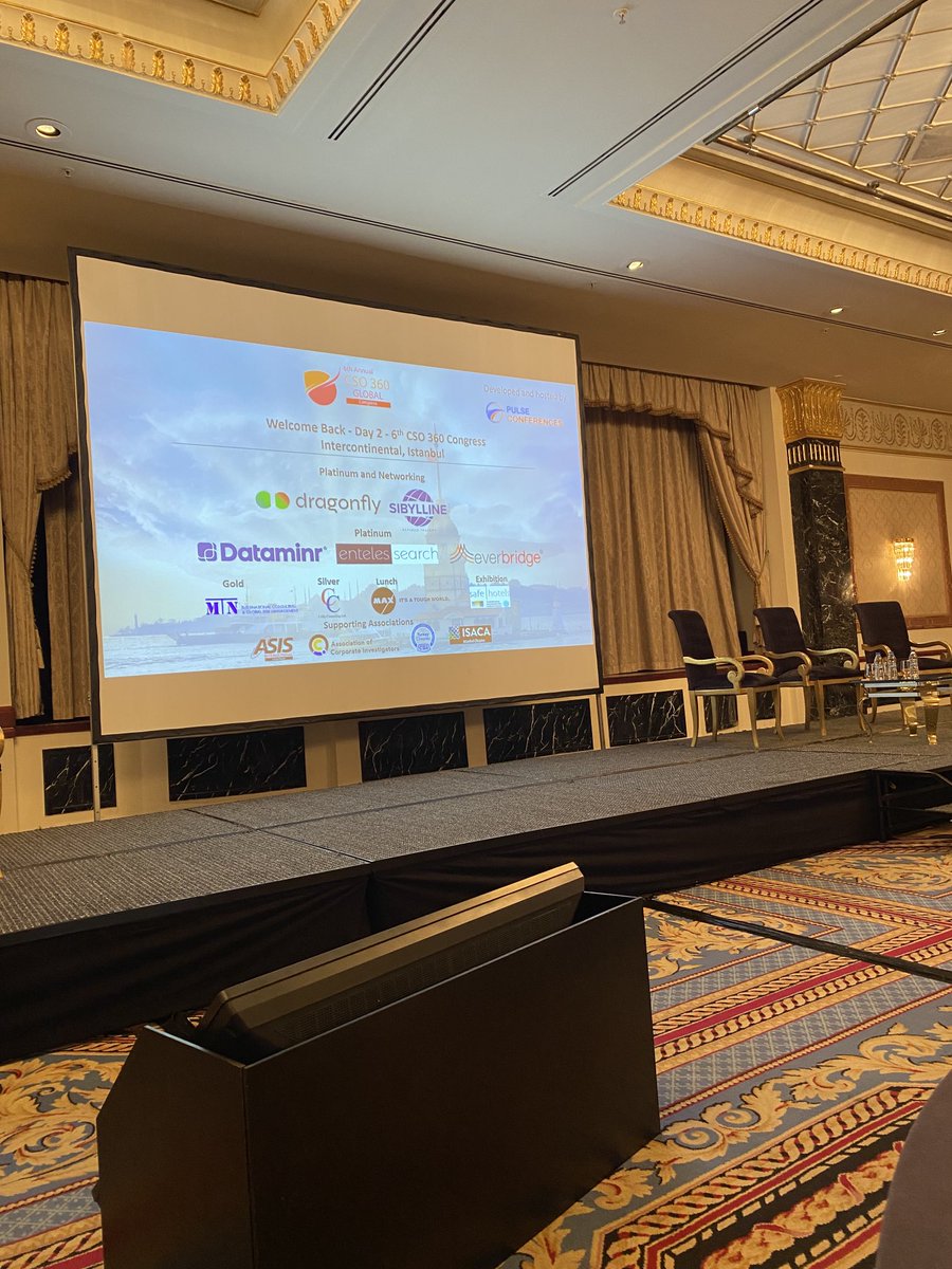 FigenMurray's tweet photo. Looking forward to talking to the delegates at the #CSO360 conference in Istanbul later this morning. https://t.co/DJoSUiiRI0