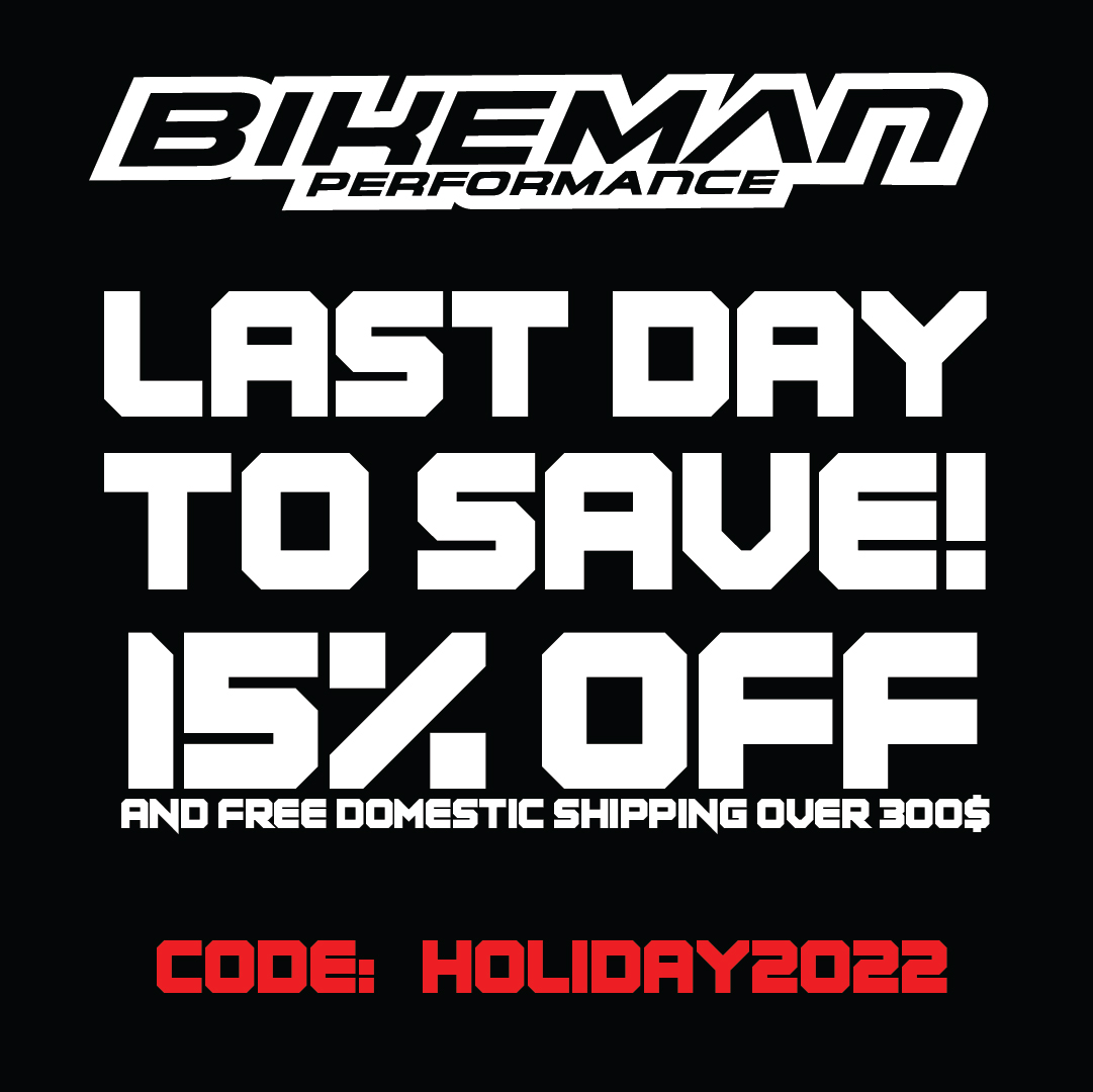 Today is our last day for our extended holiday Sale. You have until 11:59 cst to place your order. Use CODE: HOLIDAY2022 for 15% off and free domestic shipping over 300$.