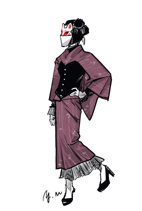 ファッショナブルのtwitterイラスト検索結果