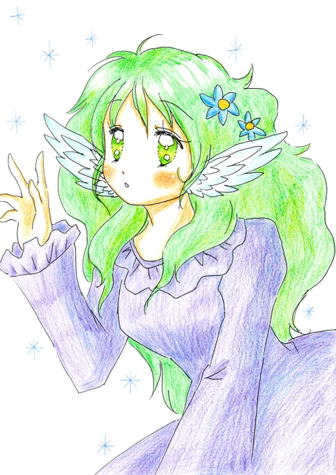 お絵描きです#イラスト #お絵描き 