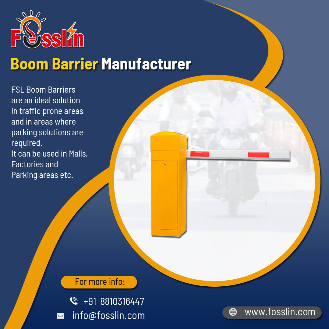 FosslinGroup's tweet photo. Boom Barrier Manufacturer 
For more info call us on:  +91 8810316447
Visit us - https://t.co/XioQZ2CfnO
#FosslinGroup #BoomBarrier #ParkingBoomBarrier #AutomaticBoomBarrier #Security #Barriers #Manufacturer #Supplier #Automation #Solution #DelhiNCR https://t.co/daN20YtO1Z