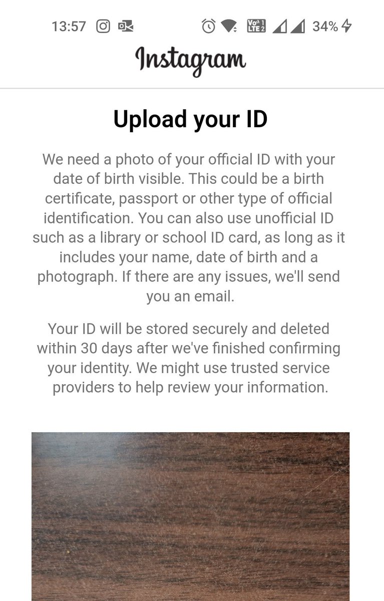 DigaKanse's tweet photo. @instagram Hi Team,

My account got suspended for under age. I am trying to submit ID proof but that upload ID page is not responding. Please look into this.

Submit button is not functioning. https://t.co/TBClTOnvHI