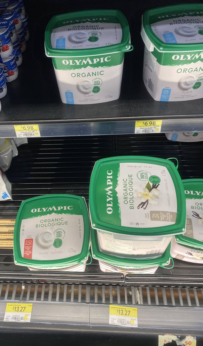 Hey <a href="/WalmartCanada/">Walmart Canada</a> clearly quality control and first in first out are not protocols staff are being trained in as witnessed tonight in my local Walmart. Check the expiration dates - Nov11, Nov16. Asked staff in the department, they shrugged off the nearly 3 week expired product!