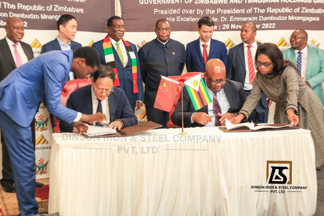 AfrochineZ's tweet photo. A great week for Tsingshan Holdings  operations in Zimbabwe following the successful signing of MoU with GoZ. This will result in @AfrochineZ massively increasing production and creating more employment for Zimbabweans.
 @Disco_Zimbabwe @Tanaka_Shumba84 https://t.co/KQS9KrOkaP