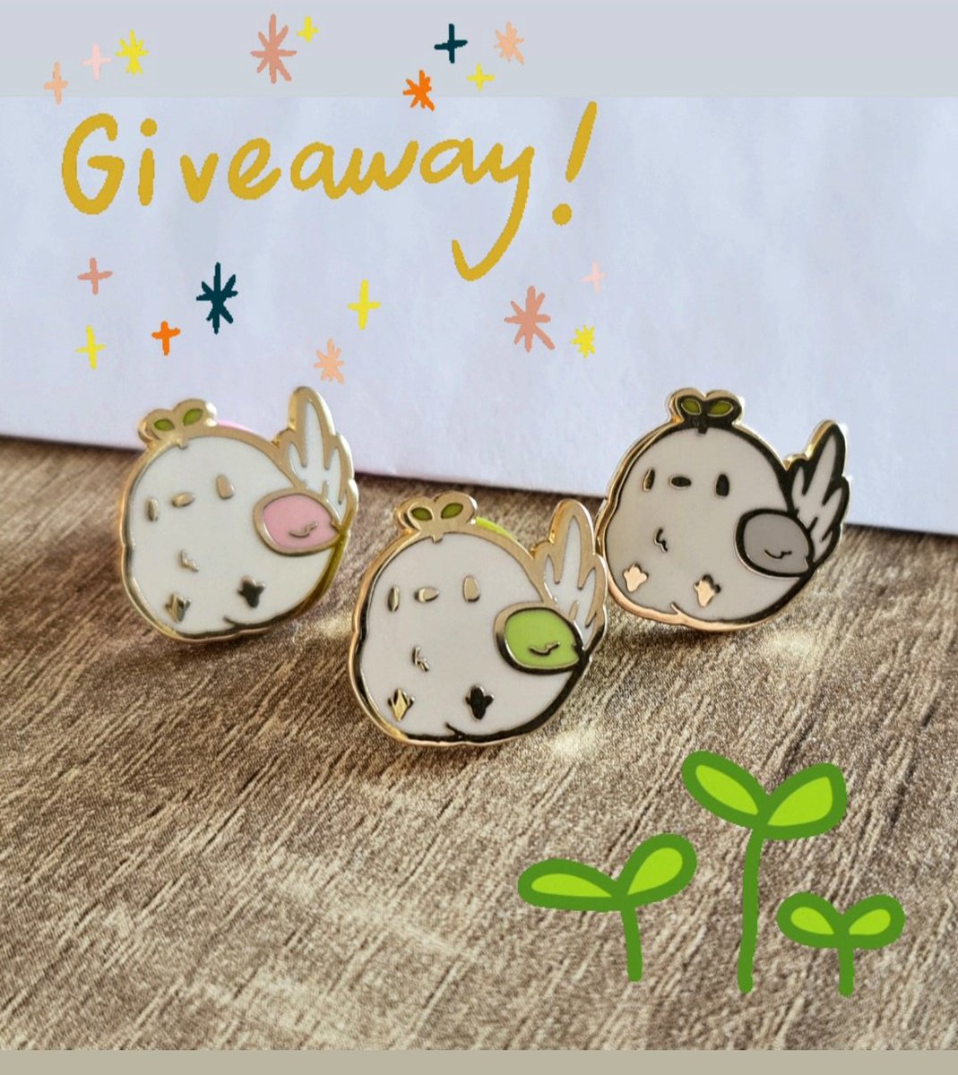 ppplurain's tweet photo. 🌱🐣BIRD PIN GIVEAWAY🐣🌱

Thank you so much for 500+ followers 🥺 It means the world that people get to see my dumb lil birds!

To celebrate I'm giving away a set of 3 bird mini pins!

RULES:
💜 Be following me
💜 Like + RT this tweet

Open worldwide! Ends 9th Dec 11:59pm AEST https://t.co/aKaAy8RMEt