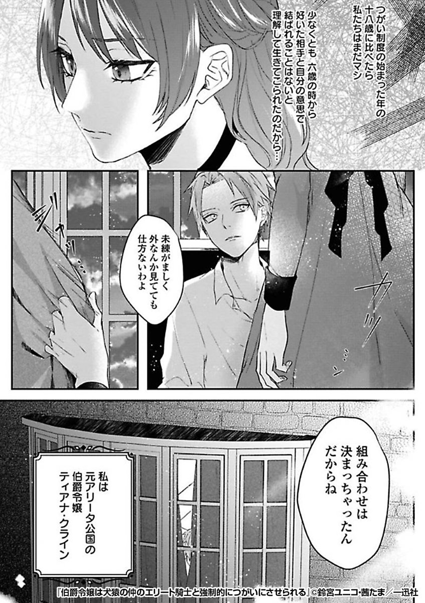 💢👨なんでおまえが俺の相手なんだよ……👨💢
💢👩そのセリフ全力でお返しするわよ👩💢
犬猿の仲のエリート騎士に
"乙女の純潔"を捧げることになった伯爵令嬢は……⁉️💘
『伯爵令嬢は犬猿の仲のエリート騎士と強制的につがいにさせられる』1/2
続きます↓
https://t.co/ezz04vb8ho