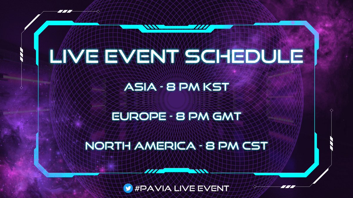 Pavia_io's tweet image. Announcing the times for our upcoming Plaza (test) event on Weds 14 Dec 2022: 

8PM KST 
8PM GMT 
8PM CST

Multiple, global servers online each time zone. Join when you can. Lots more info to follow. 12 days to go! #Metaverse