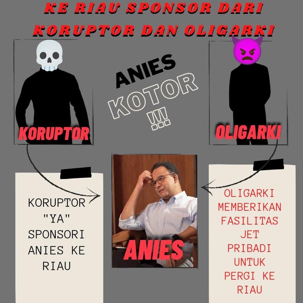 Pantas aja, prestasi nol! Ngawur jadi pemimpin
#HTIFPIDukungAnies
#AniesDidukungKHILAFAH
#AniesNasdemOut 
#TenggelamkanAniesBaswedan
#TenggelamkanPartaiNasdem
#GoodByeNasdemAnies
#AniesDidukungKoruptor
#AniesPendukungKhilafah
#AniesPendukungOrmasRadikal
#PribumiLebihBerkualitas