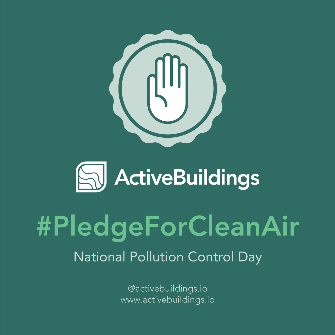 Why compromise with air pollution when we can control the air quality in our indoor spaces?
This National Pollution Control Day, team ActiveBuildings pledges to help you breathe clean and safe air in your homes and offices.

#pledgeforcleanair #NationalPollutionControlDay2022