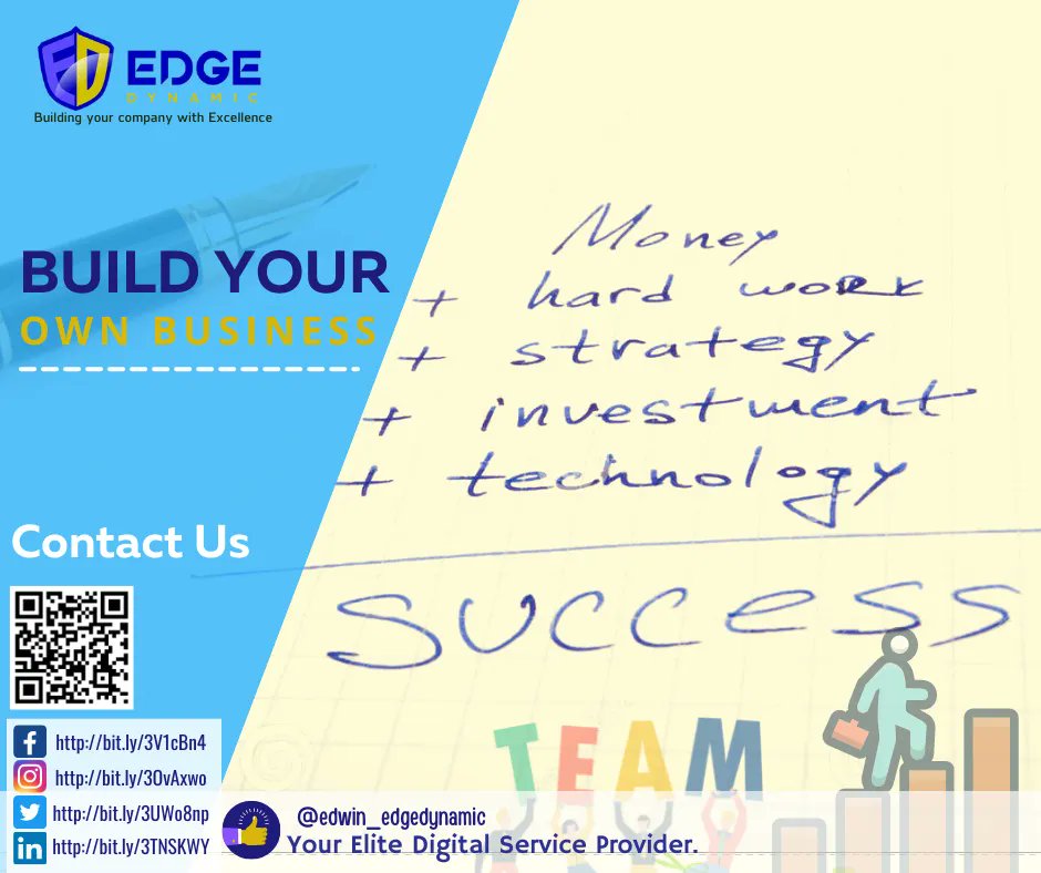 EdwinSsi's tweet photo. With the right combination of money✨, hard work and strategy✨, you can create a business. Contact Us.👩🏻‍🤝‍👩🏼📞✨#SuccessVA #virtualassistant #freelancing#VA #digitalmarketing #edgedynamic #edgedynamicworks #WorkinginEDGEDYNAMIC #EDGEdynamiclifestyle #edgedynamicdaily https://t.co/U44MxSyv08