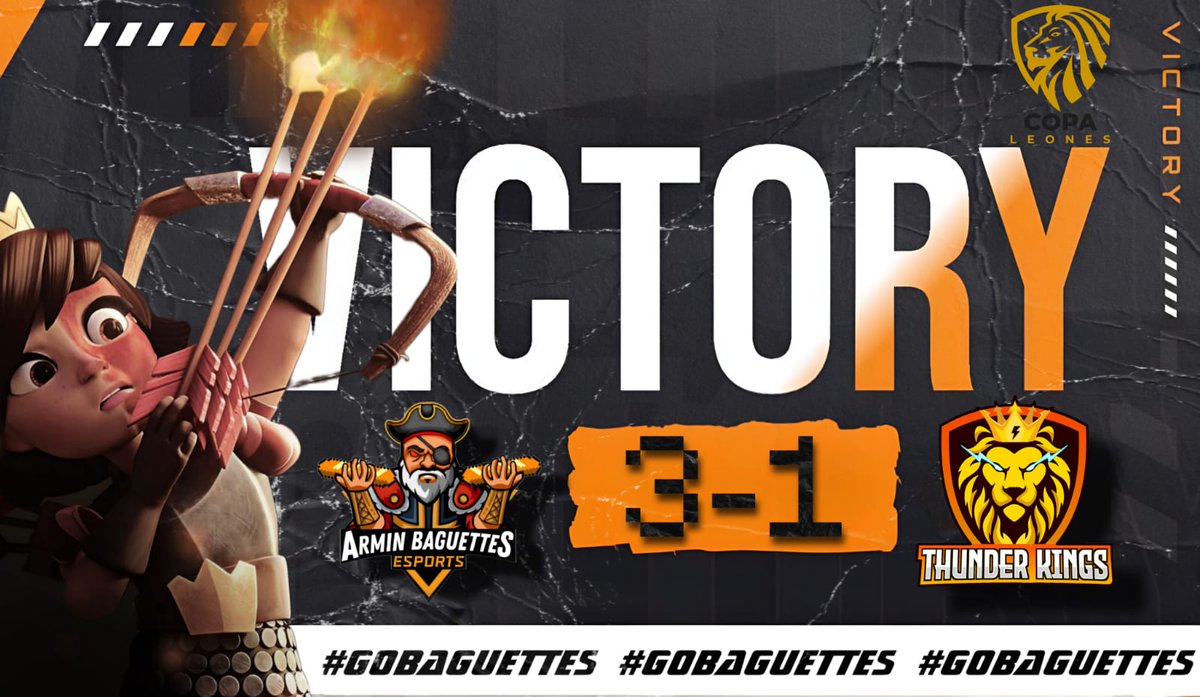 BaguettesArmin's tweet photo. Iniciamos con buen pie en la liga y Los Baguettes lograron domar a los felinos 💪💪

🏆 @CupLeonesLE 

🆚 @ThunderKingscr 

✅3-1

#Gobaguettes🥖🥖🥖 https://t.co/zWiH7bCPk5