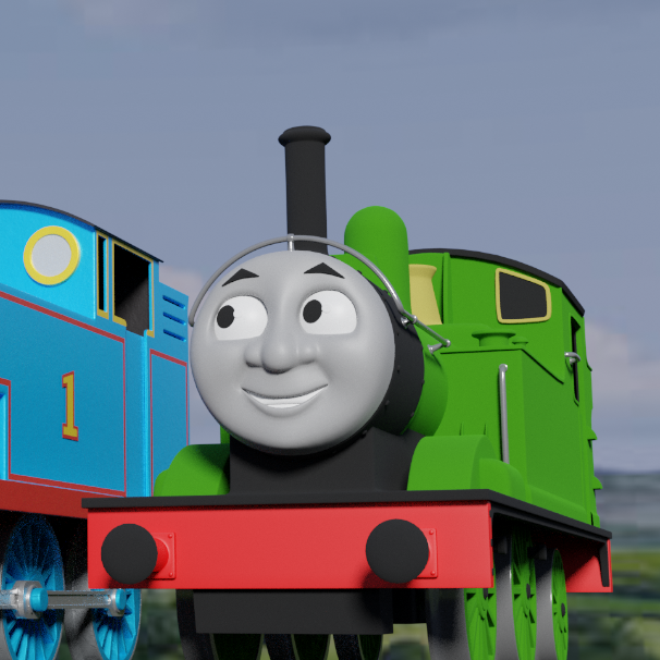 SpedySkip's tweet photo. I'm making the green thomas https://t.co/Cxv3PNcXUv