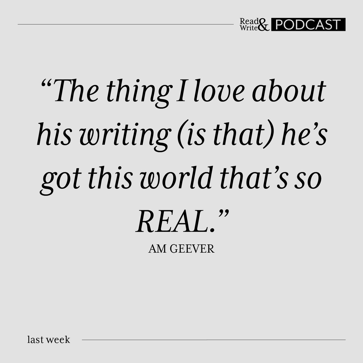 DMZiebarth talks with #podcastguest, AM Geever <a href="/amgeever/">amgeever</a>, about her favorite author, Charles de Lint <a href="/cdelint/">香港外围🇭🇰香港约炮🇭🇰香港线下🇭🇰香港资源🇭🇰</a>, and how he’s inspired her own writing. 

LISTEN //
Apple: apple.co/3r5SN4d
Spotify: spoti.fi/3G9S4oU