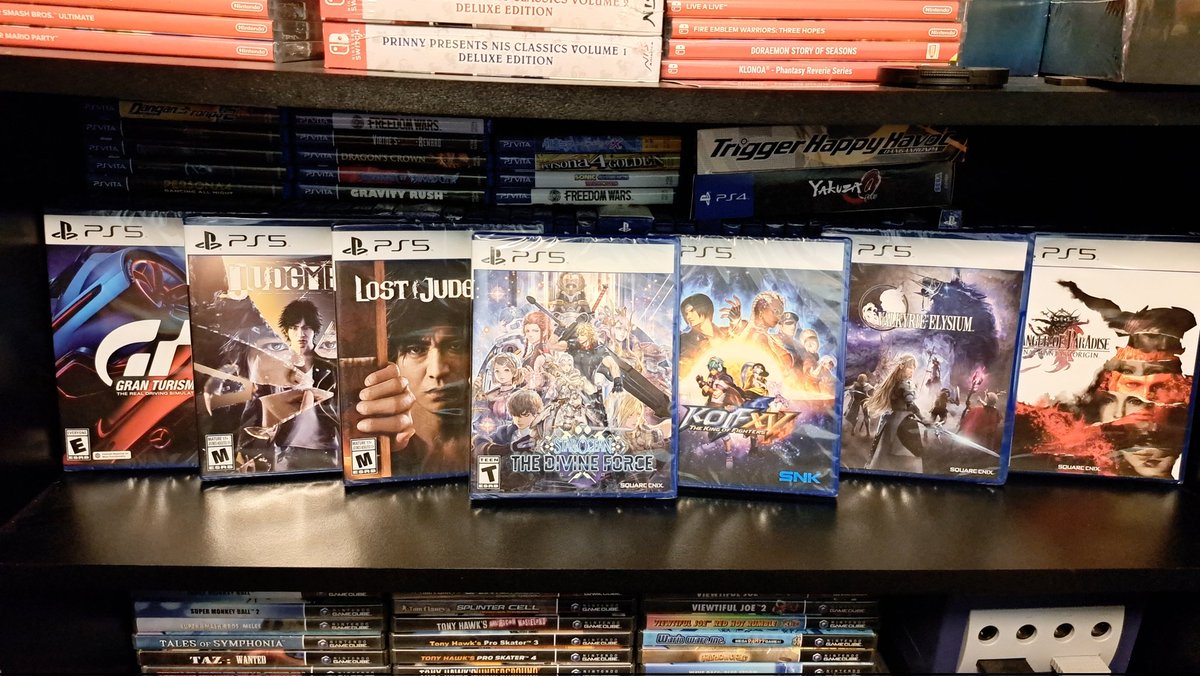 RT @BlandrewYT: Black Friday/Cyber Monday pickups! If it ain't Japanese gaming, it don't matter! #PS5 https://t.co/TuCzdTwLmO