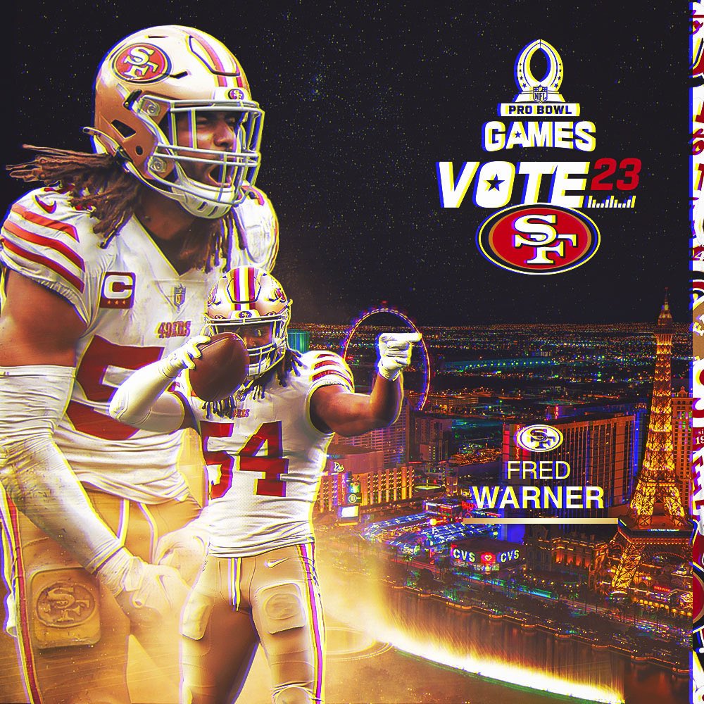 Retweet Retweet!! <a href="/fred_warner/">Fred Warner</a> + #ProBowlVote