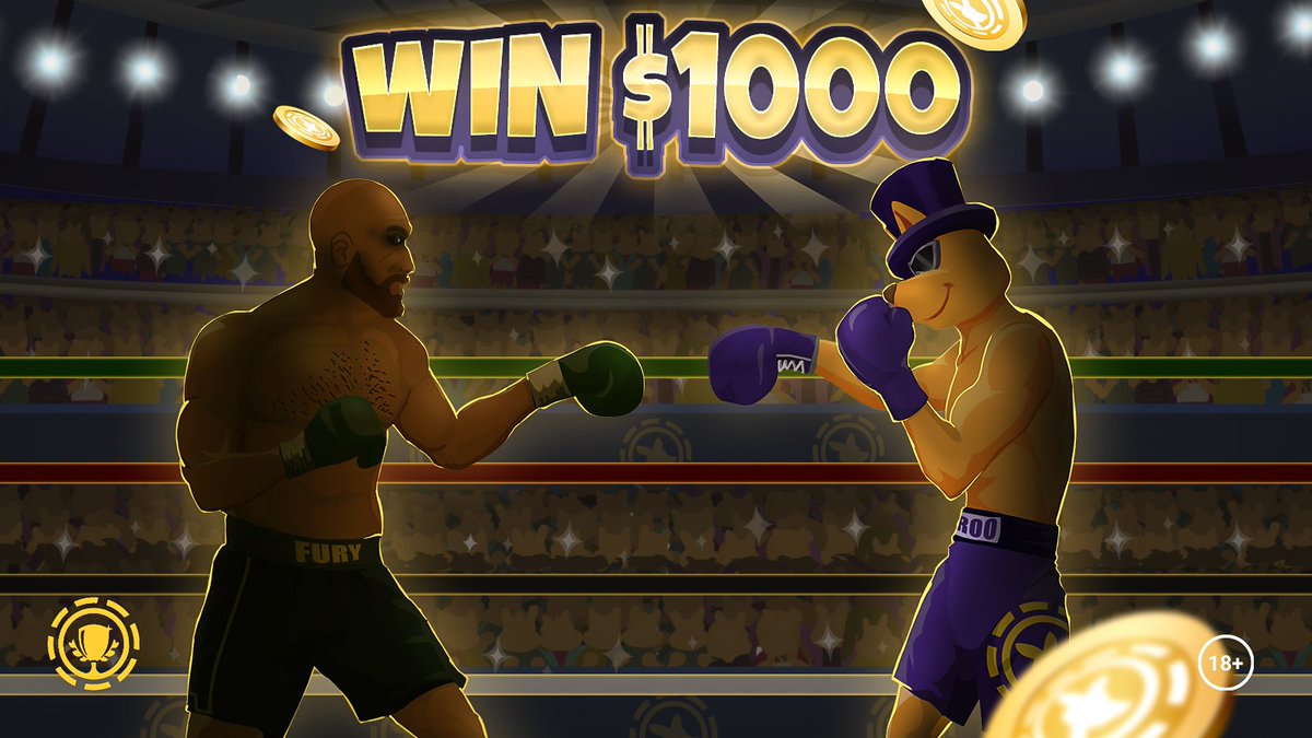 $1,000 #Giveaway 🥊 10x Winners

To Enter:

- Retweet
- Follow Us &amp; <a href="/Roobet/">Roobet</a> 

Winner in 72 hours 💙