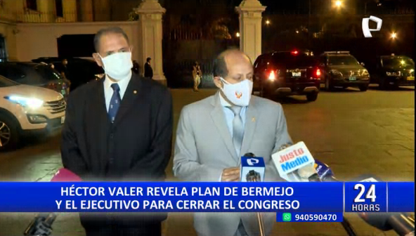 PanamericanaTV's tweet photo. 🔴 #EnVivo | Congresista Héctor Valer revela plan de #GuillermoBermejo y el #Ejecutivo para cerrar el #Congreso
#PanamericanaTelevisión #PanamericanaNoticias #24Horas | Más detalles en ► https://t.co/NDeYp3E0yA https://t.co/3lSzezRjTv