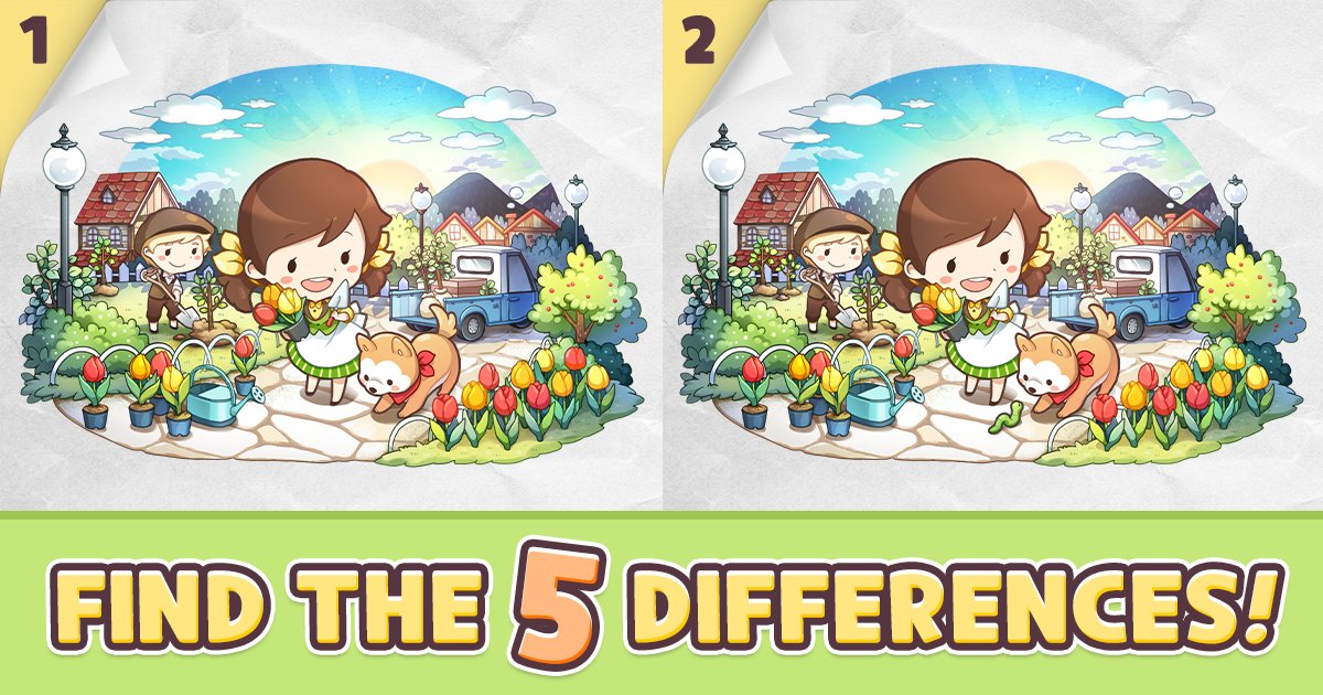 Fun time with #EveryFarm !🥳🥳

Can you find the 5 differences in the picture???😎
 Follow 
①<a href="/everyfarmglobal/">Every Farm</a>
② Retweet this tweet + Like
③ Comment on the post

10 seeds to 10 winners!

#P2EGame #PlayToEarn #farminggame #findthedifference #P2E #S2E #L4L #F4F #PlayToEarnGame