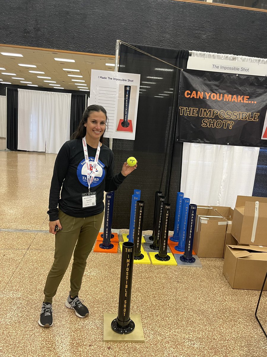 Made the Impossible Shot on my 2nd try! Can’t wait to make ours for <a href="/PatlanES/">Patlan Elementary</a>  The kids are gonna love it.